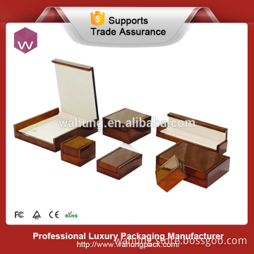 luxury wooden jewelry gift set box